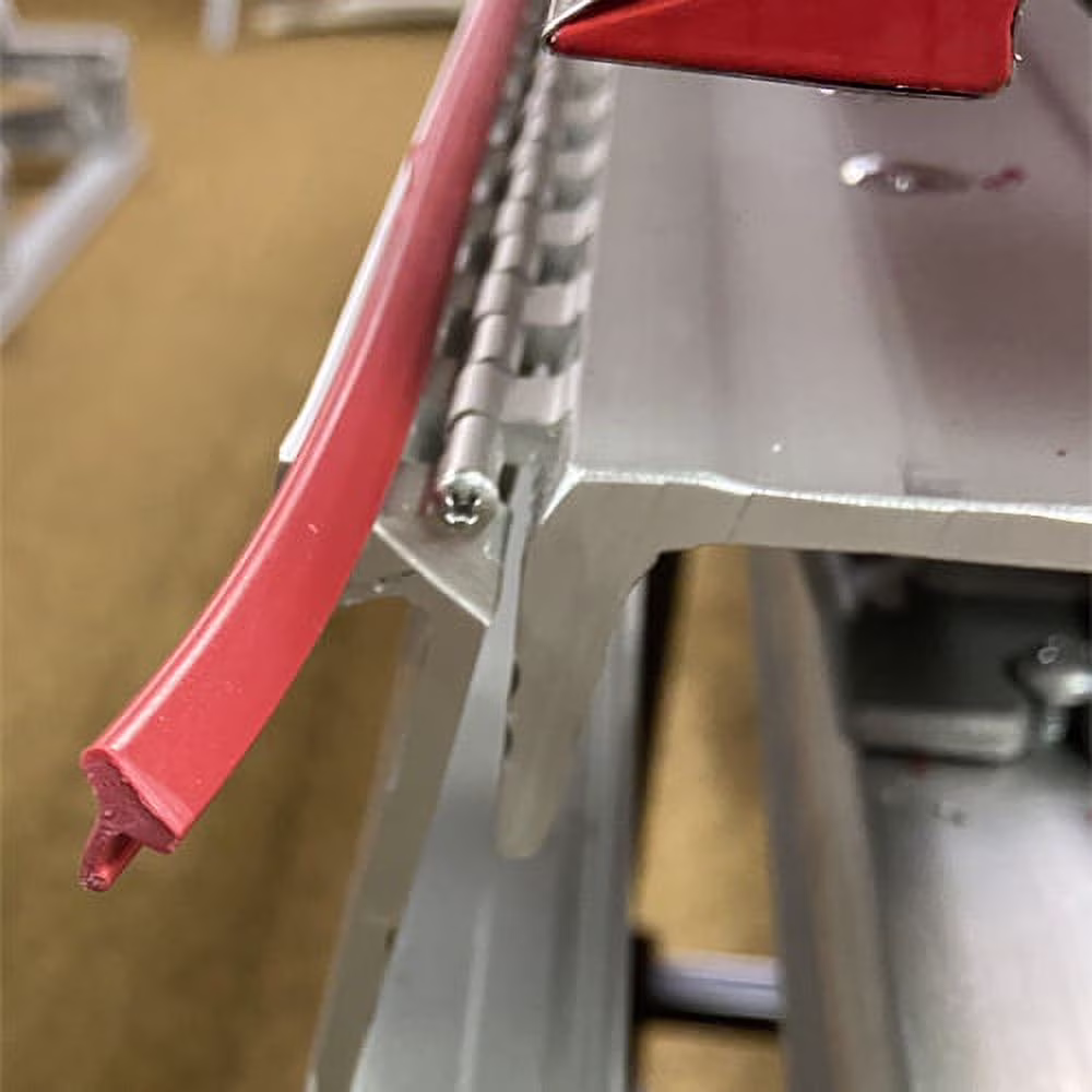 Van Mark Trim-A-Brake Replacement Vinyl Wear Strips (Red, 2 Pack) usGNB - Image 3