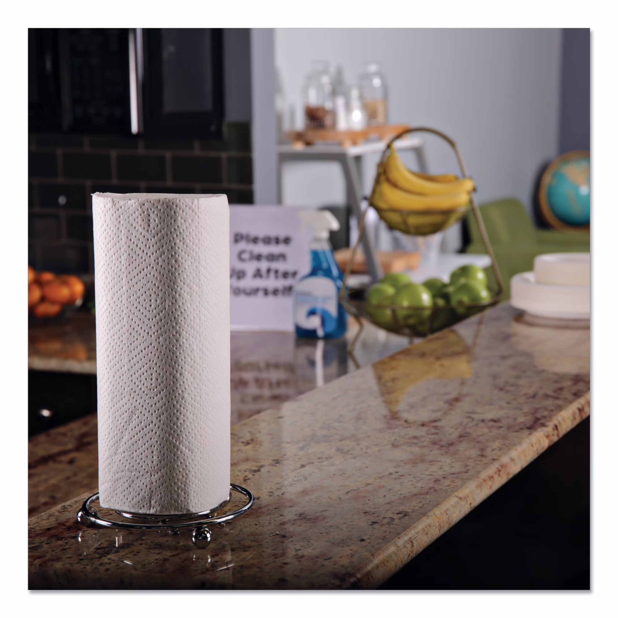 Boardwalk Kitchen Paper Towels, Embossed 2-Ply Absorbent Sheets (White, 30 Rolls/Carton, 11 in x 9 in) iUE9y - Image 11