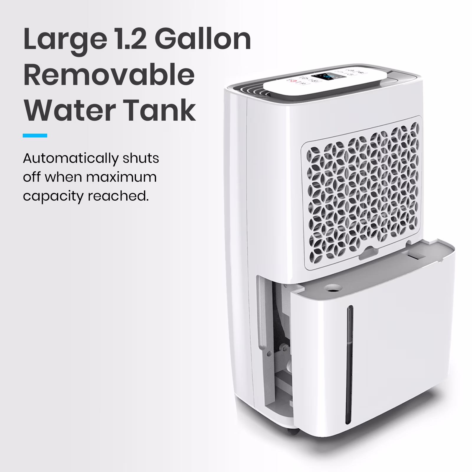 Pro Breeze 50 Pint Dehumidifier for Home and Basement (White, 3500 sq ft Coverage) ESbJh - Image 5