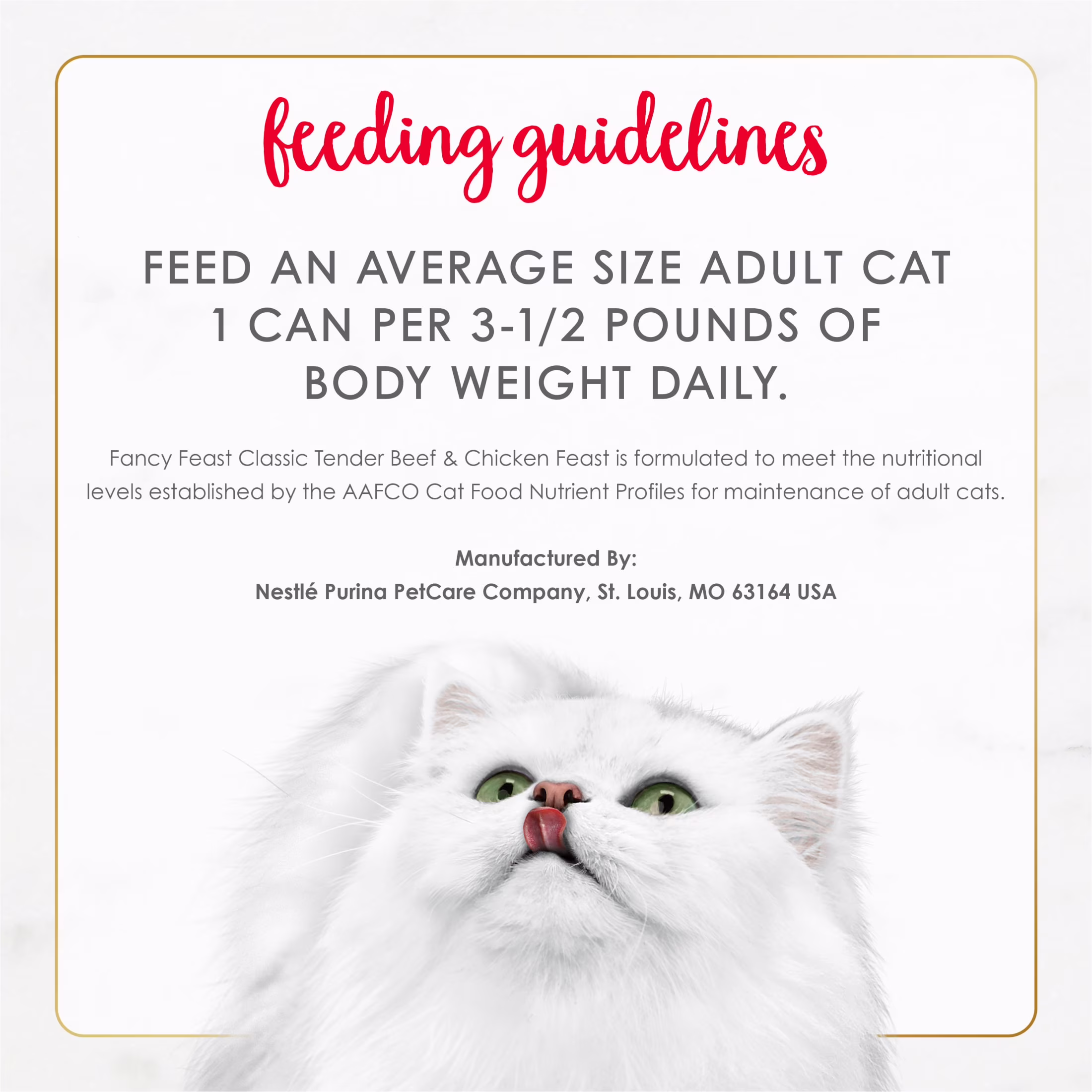 Fancy Feast Tender Beef and Chicken Classic Pate Grain Free Wet Cat Food (3 oz) ooPBd