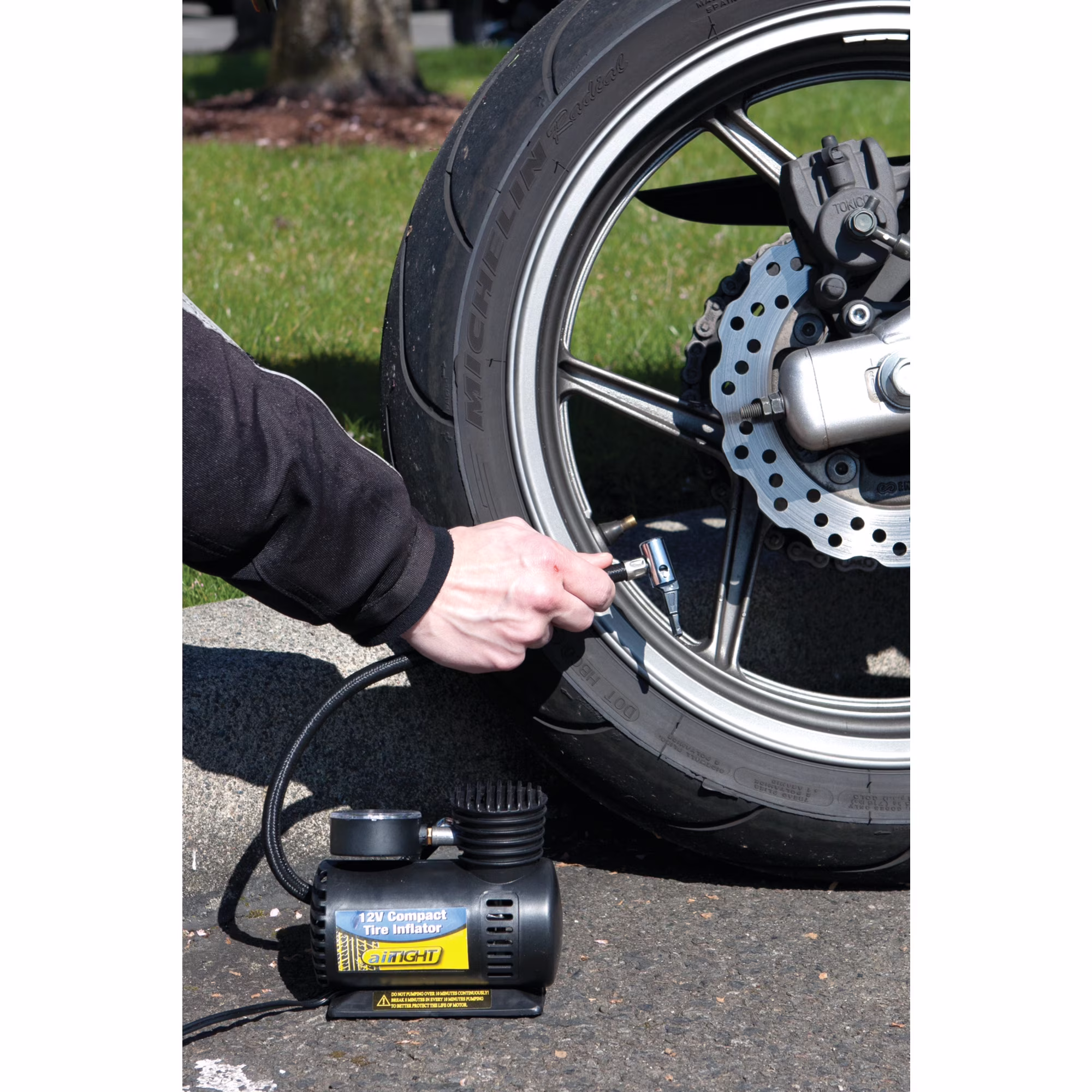 Performance Tool Premium Roadside Emergency Kit with Jumper Cables and Tire Inflator (1 Kit) tr5zs - Image 5