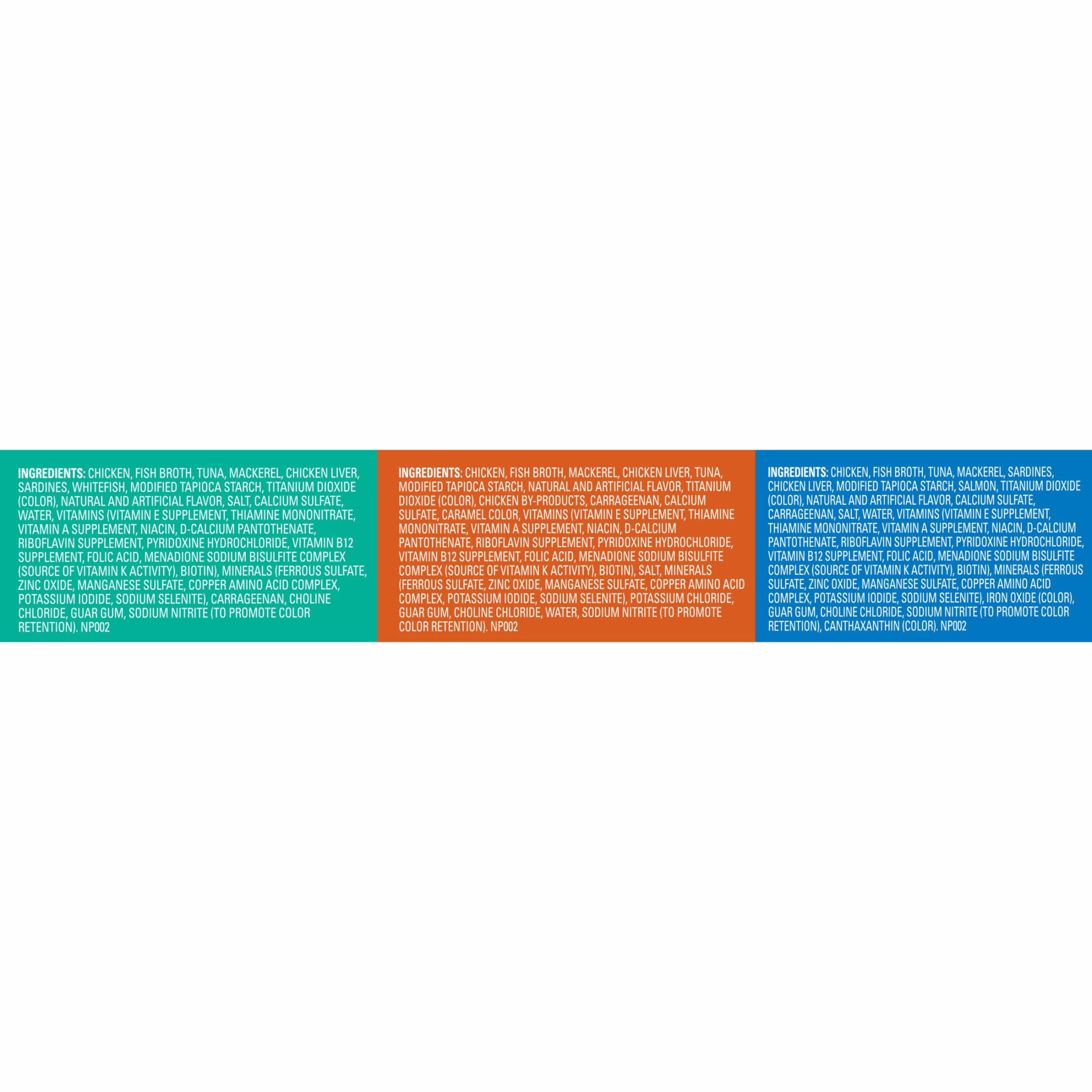 Meow Mix Pate Toppers Seafood & Poultry Variety Pack Wet Cat Food (Multi-Flavor, 12 Pack of 2.75 oz Cups) ffqAC