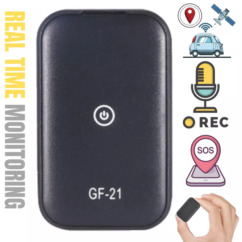 TEYJRY GPS Tracker for Car Real-Time Location and Voice Monitoring Device (Black, 1.5 in x 1 in) vo6I9 - Image 6