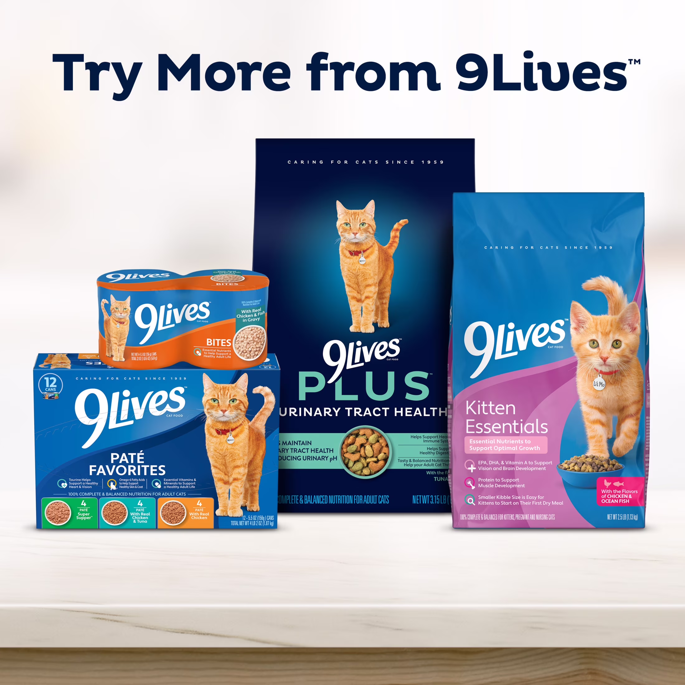9Lives Indoor Essentials Dry Cat Food, Chicken & Salmon Flavor (20 lb) PUlLp