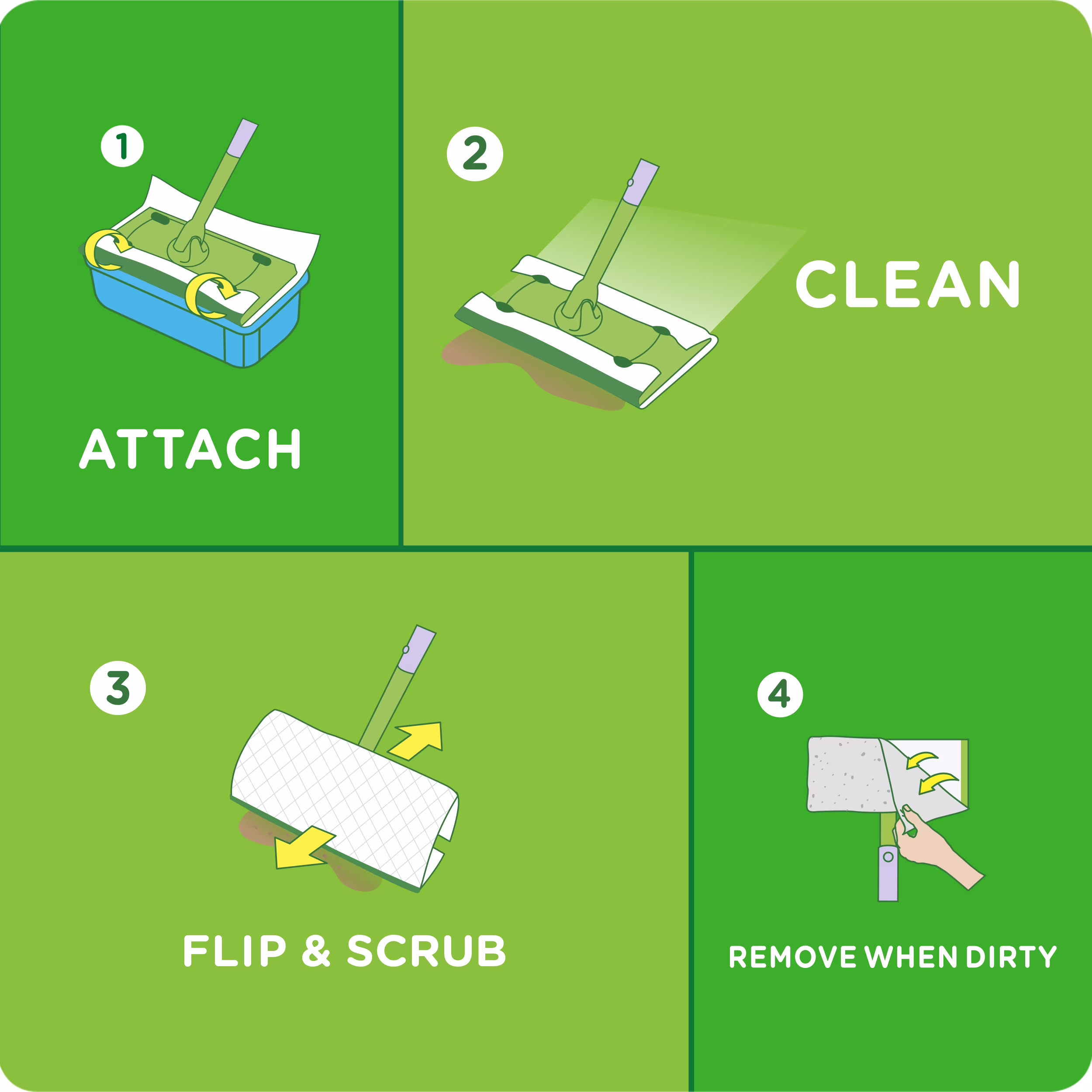 Swiffer Sweeper Wet Mopping Cloths, Lavender Scent (Lavender, 24 Count) Lqs6w