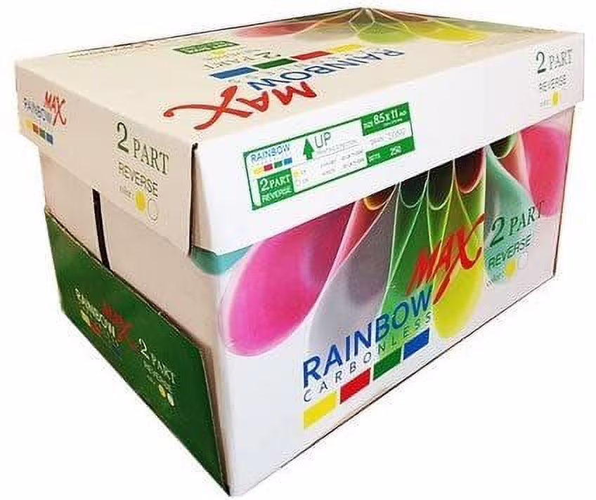 Next Day Labels Carbonless Paper, 2 Part Reverse, Offset Printing Sheets (Yellow, 8.5 in x 11 in, 2500 Sets) eMjkq