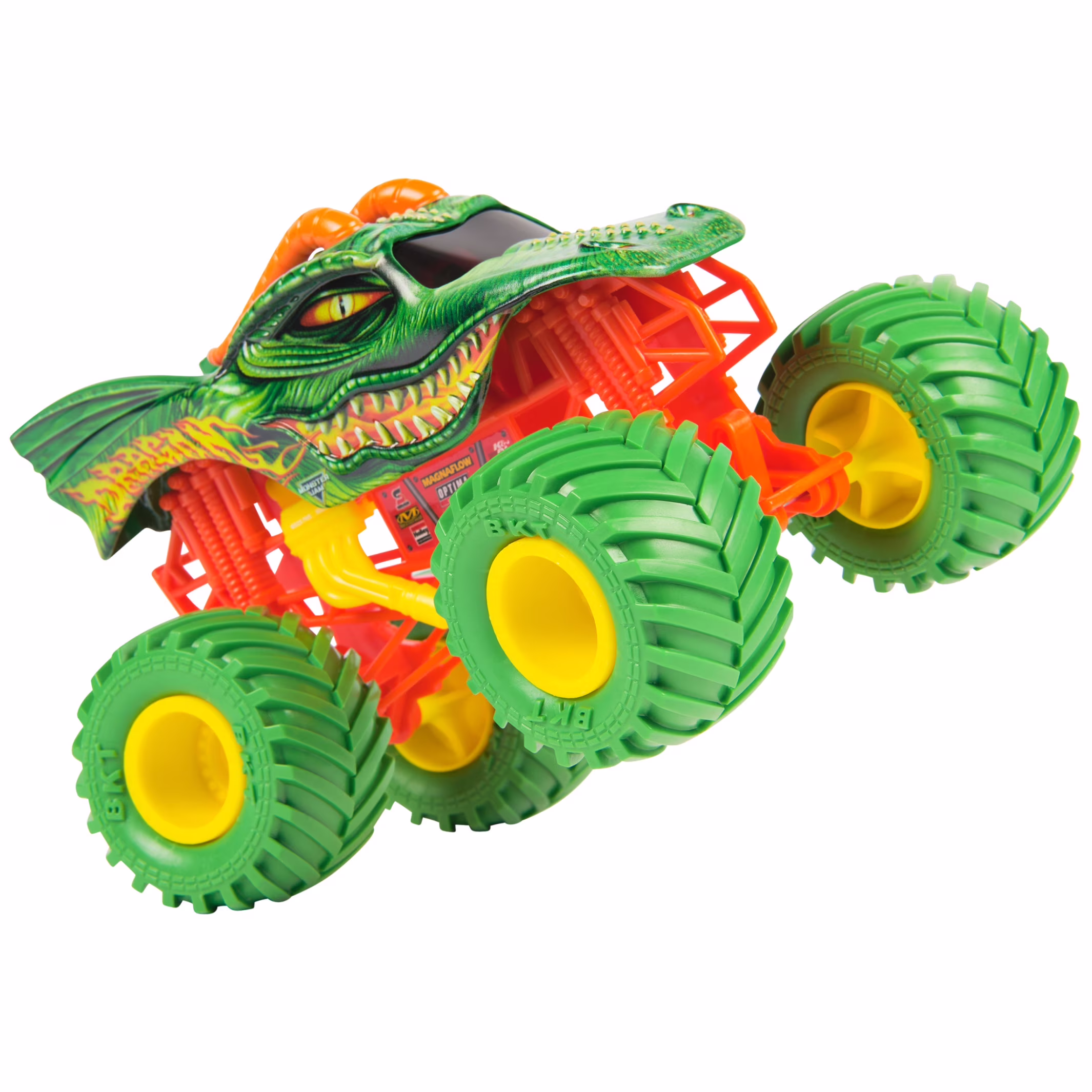 Monster Jam Official Dragon Monster Truck Die-Cast Vehicle (Blue, 1:24 Scale) dEeyZ