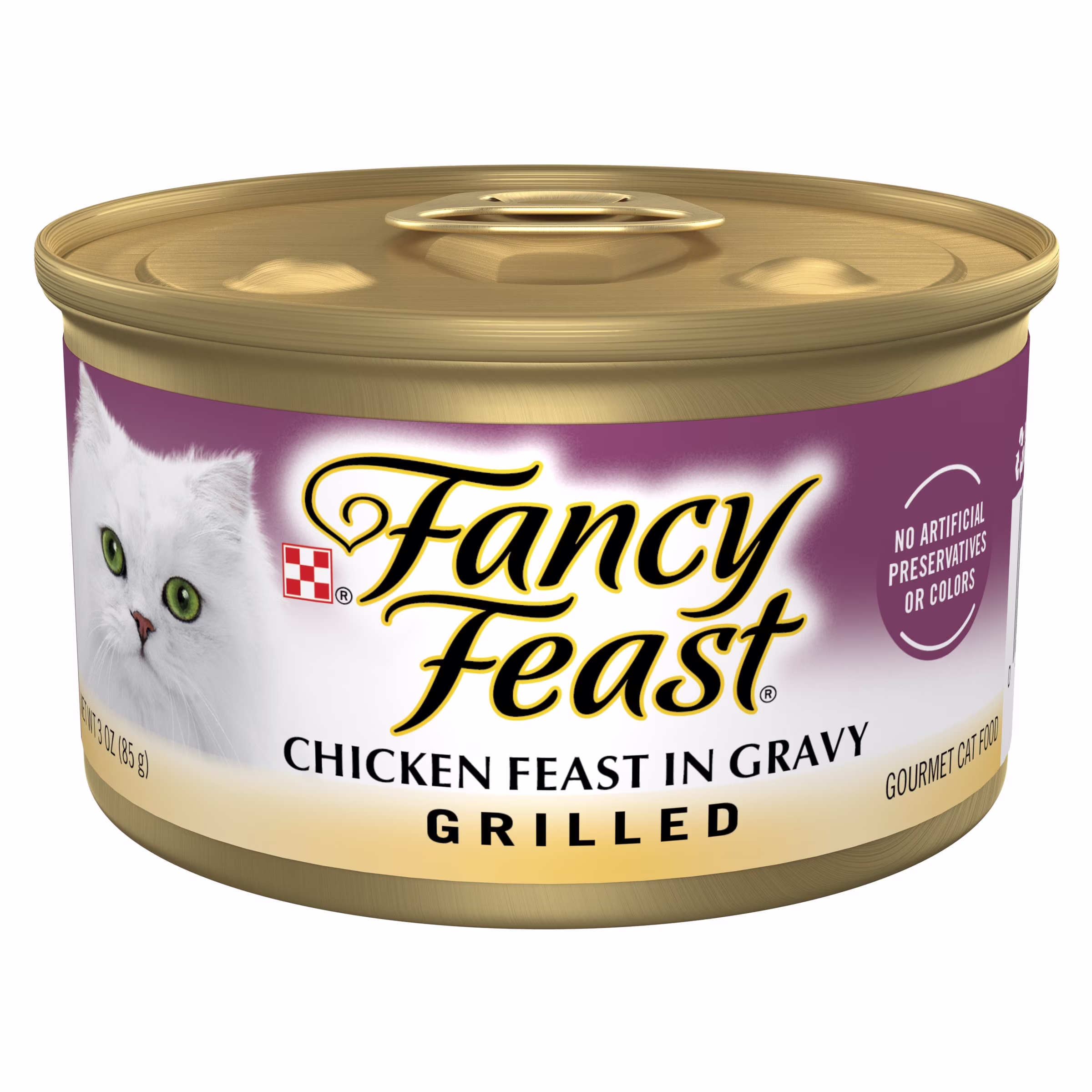 Fancy Feast Grilled Chicken Feast Wet Cat Food (Chicken, 12 Pack of 3 oz) gvswr
