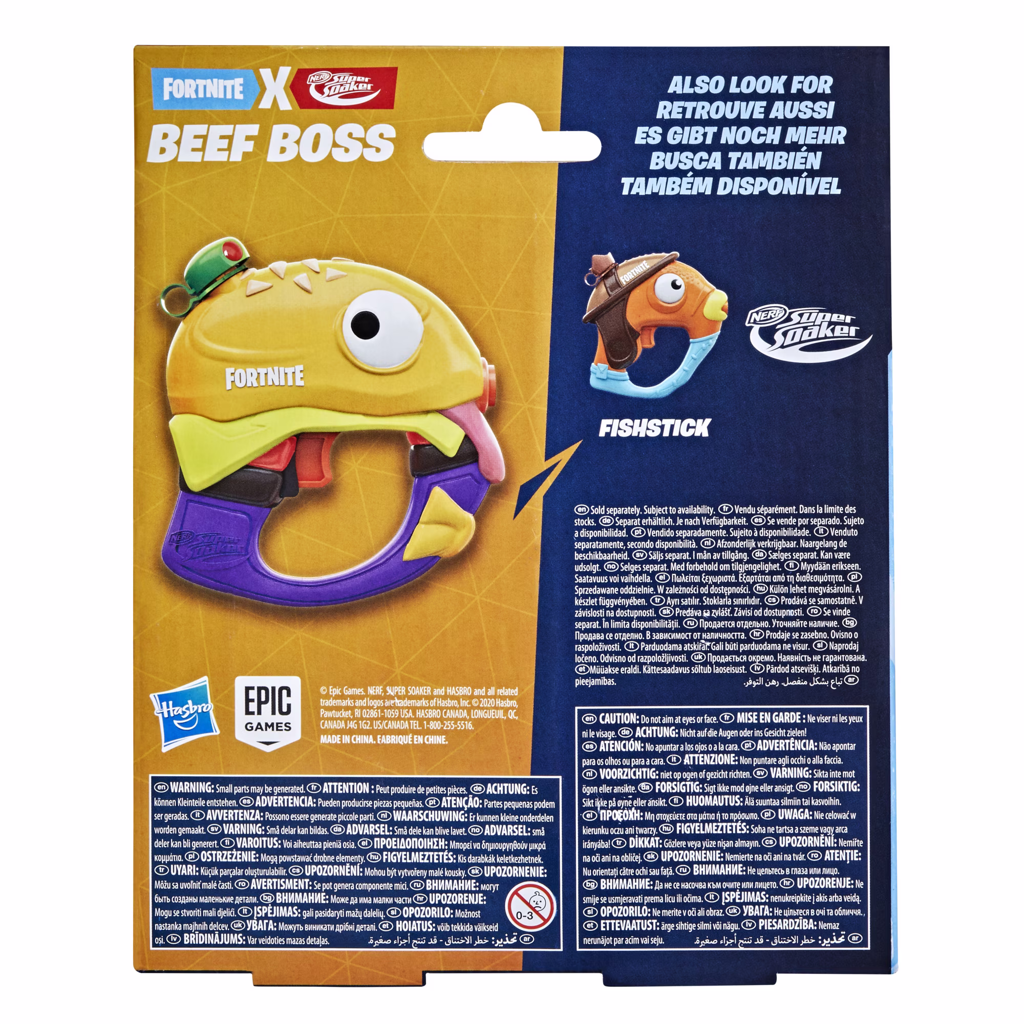 Nerf Super Soaker Fortnite Beef Boss Water Blaster (Micro-Sized, 1 Pack) qiflh - Image 4