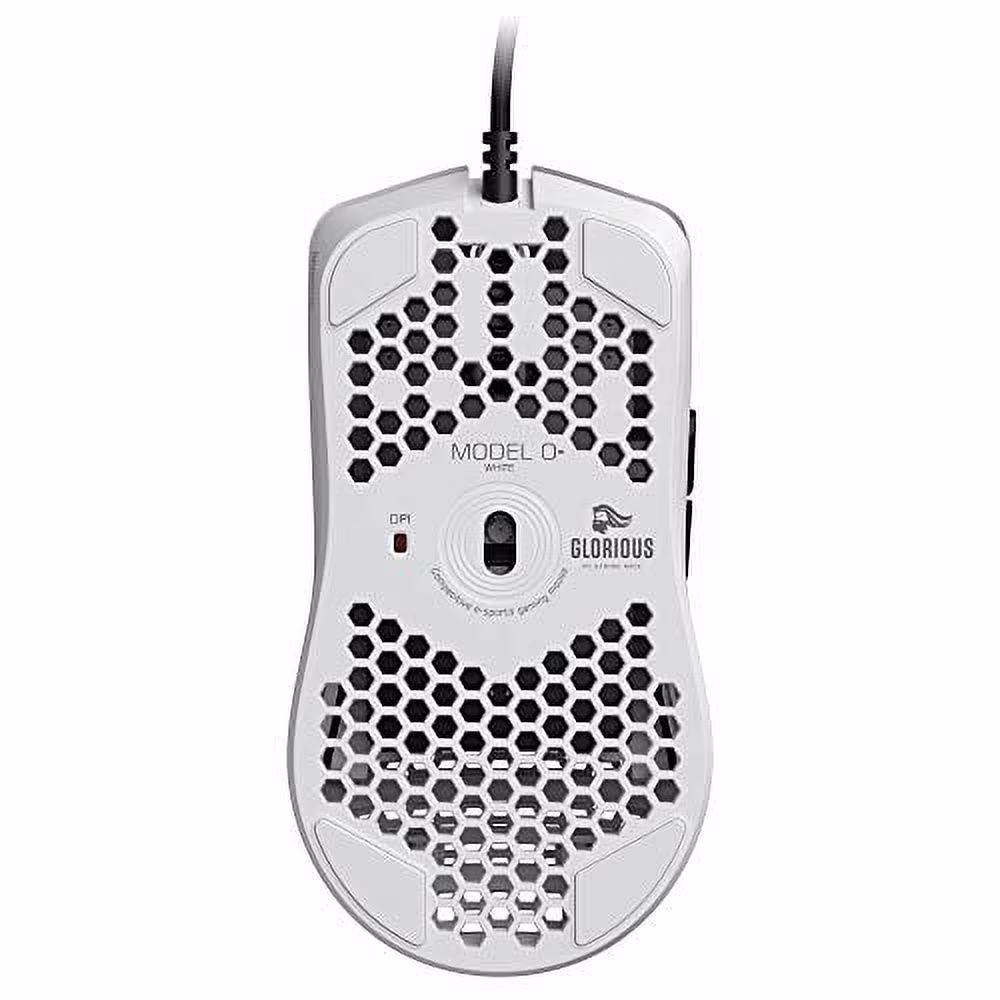 Glorious PC Gaming Race Model O Minus Wired Gaming Mouse (Matte White, 6 Buttons) EYuUQ - Image 7