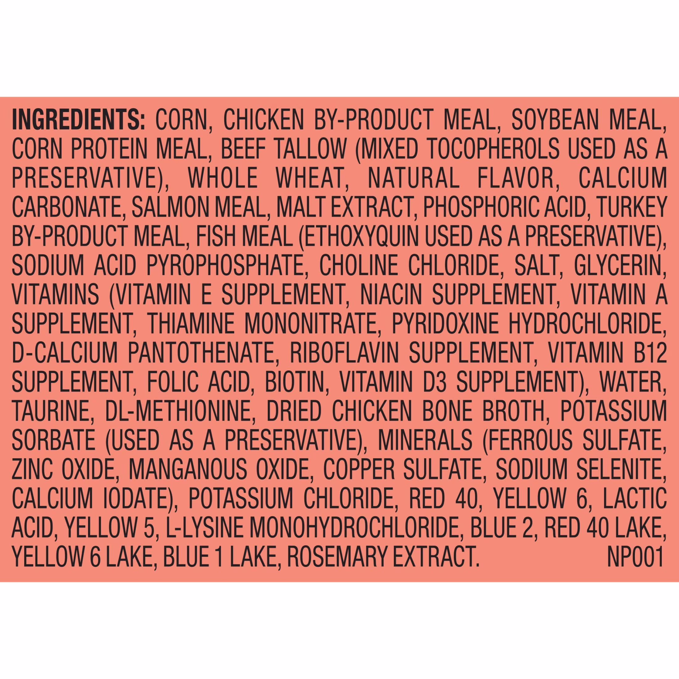 Meow Mix Gravy Bursts Savory Salmon Flavor Dry Cat Food (3 lb) 9FEZC - Image 8