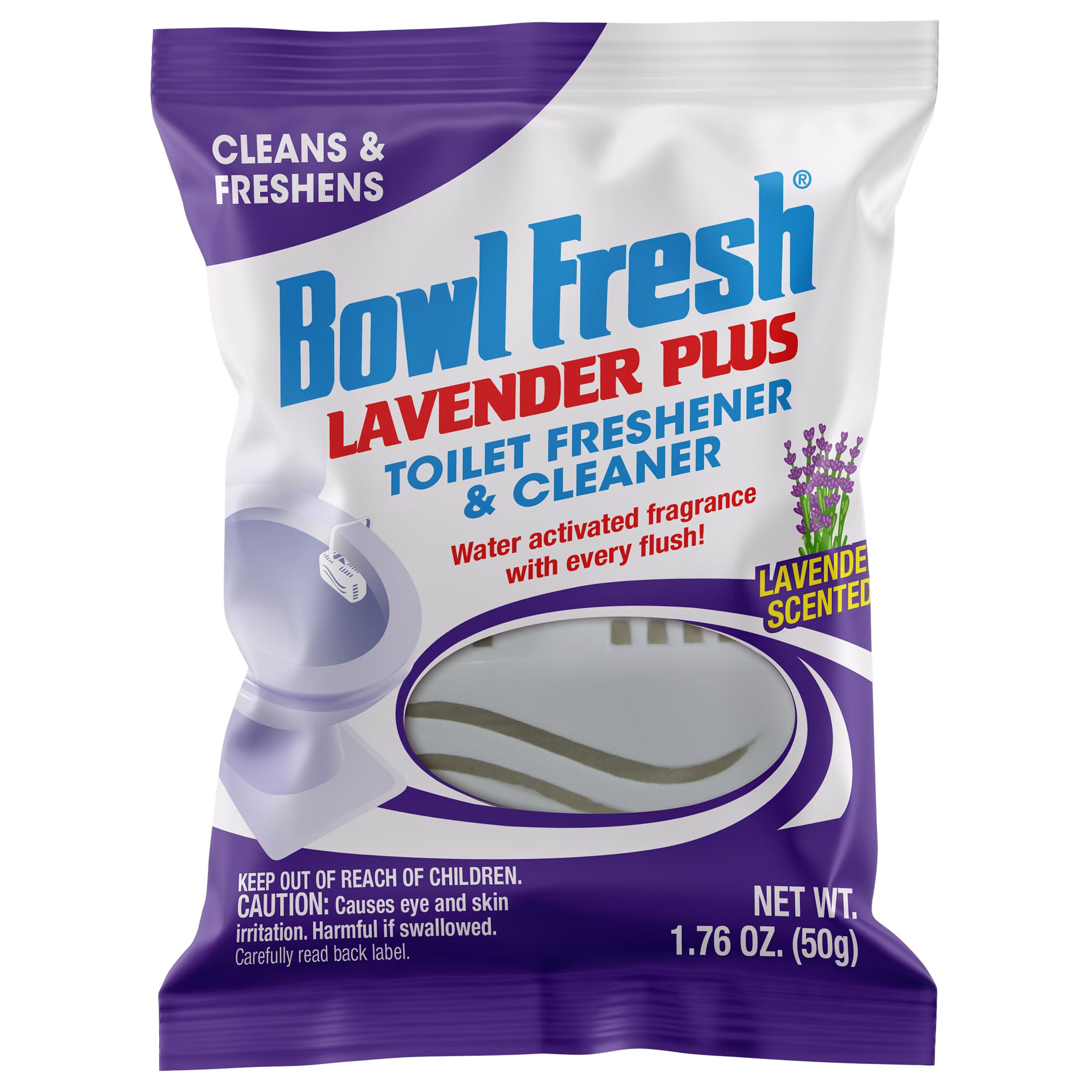 Bowl Fresh Lavender Plus Toilet Freshener and Cleaner (Lavender, 1.76 oz) gtgr6