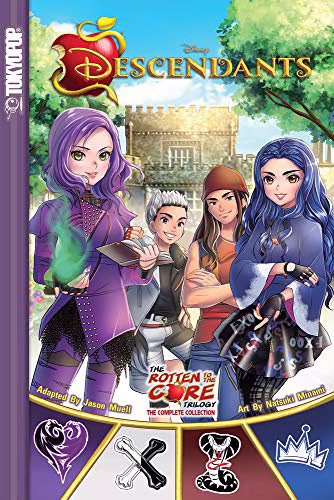 Disney Manga Descendants The Rotten to the Core Trilogy Complete Collection (Pre-Owned Paperback, 240 Pages) bD8Dy