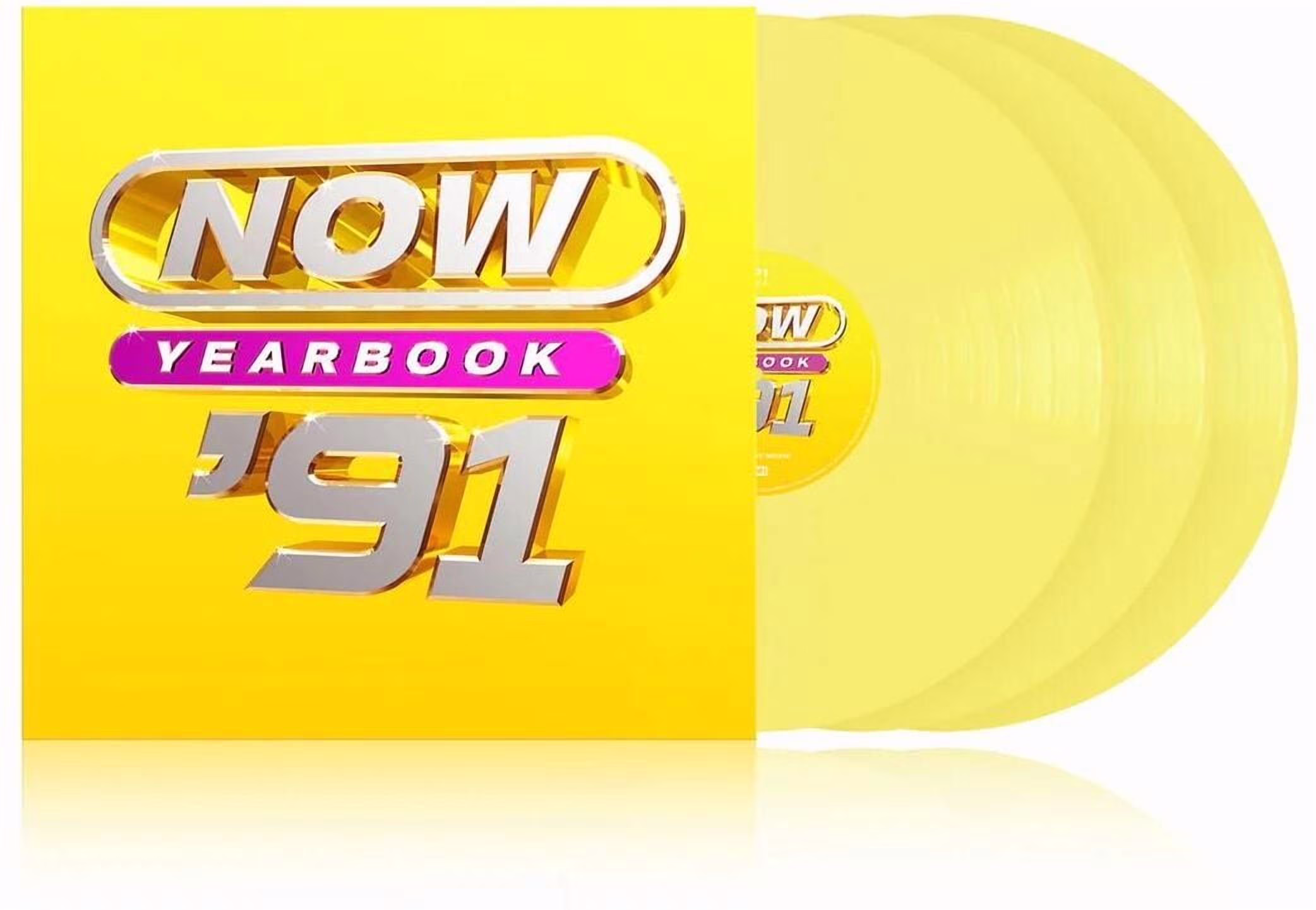 Universal Uk Now Yearbook 1991 Various Artists Compilation (Yellow Vinyl, 2 LP) 6bQmc