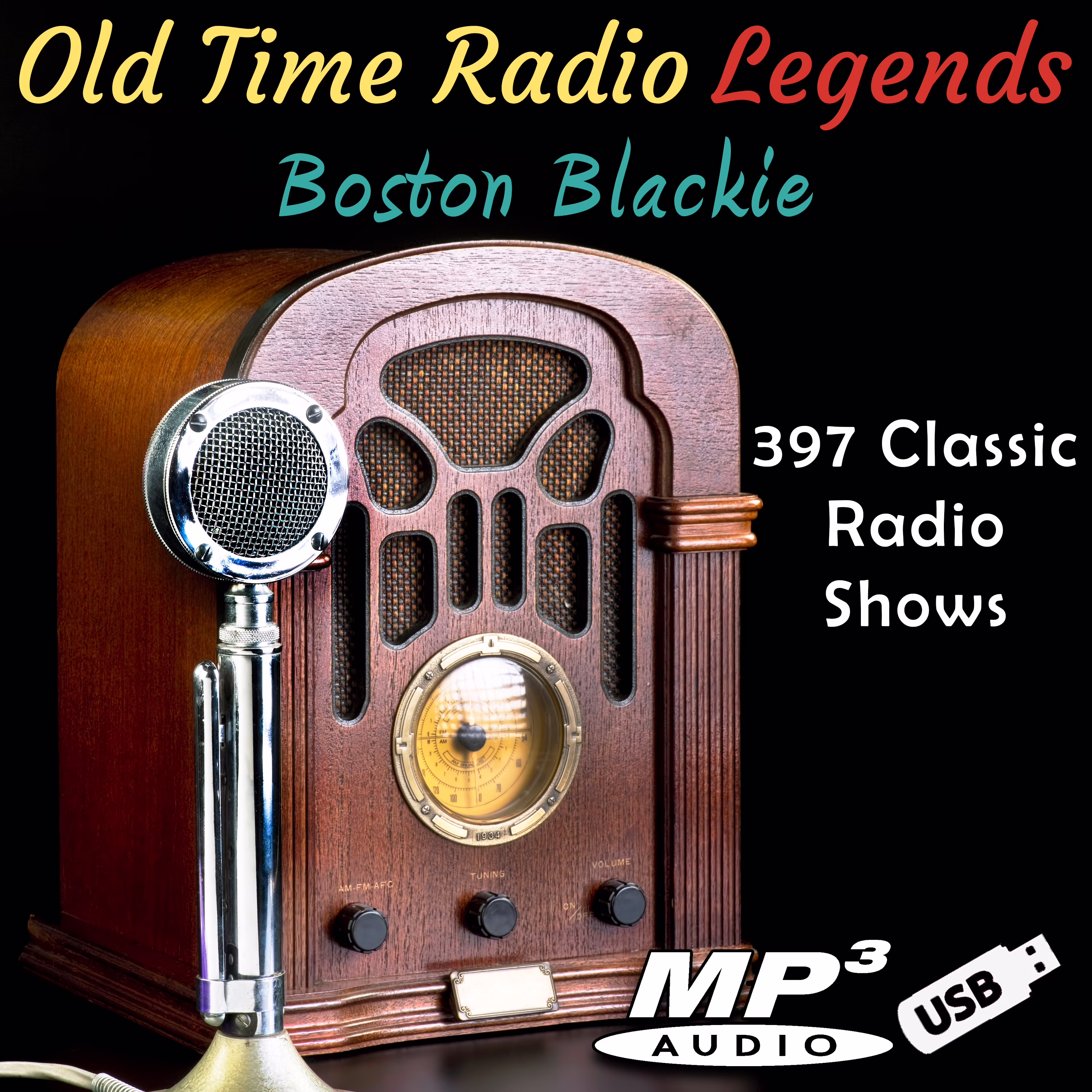 Old Time Radio Legends Boston Blackie Audio Collection (395 Episodes, USB Flash Drive) xYCfa