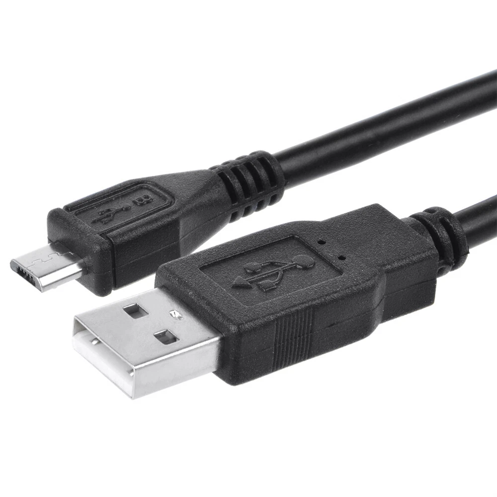 Rhea USB Charging Cable for VXi B450-XT Wireless Headset (Black, 3 ft) f82KB