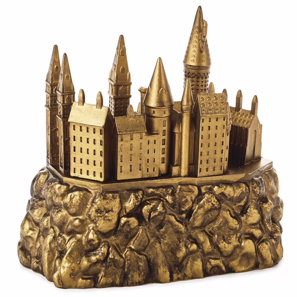 Hallmark Harry Potter Hogwarts Perpetual Calendar (Gold, 8 in x 6 in) aHeK7
