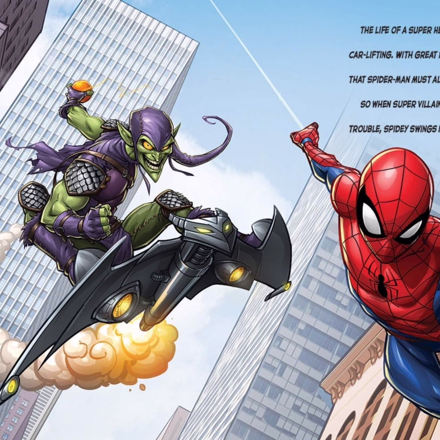 PHOENIX INTL Marvel Spider-Man: Here Comes Spider-Man! Interactive Sound Book and Flashlight Set (Hardcover) r0dLC