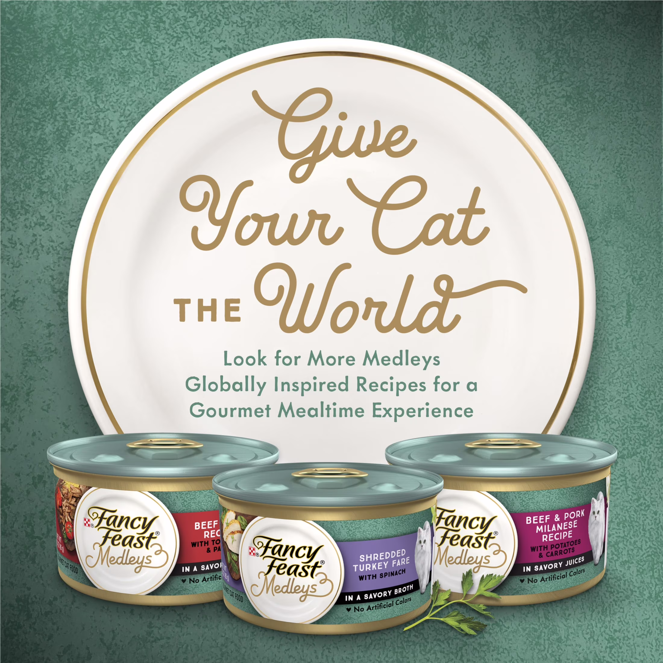 Fancy Feast Medleys Shredded Fare Wet Cat Food Variety Pack (12 Count, 3 oz) TtKTd - Image 8